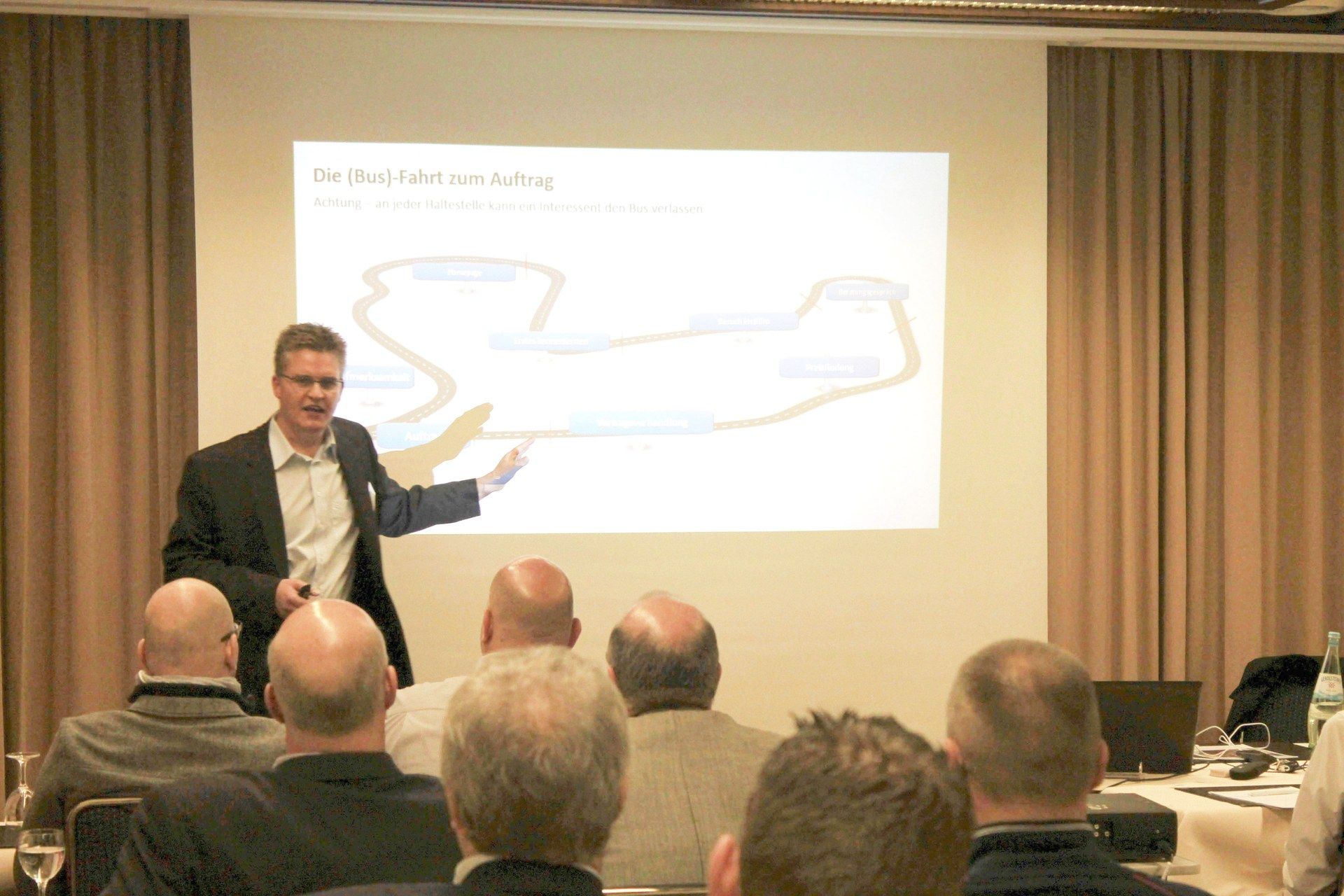 Alexander Kroth beim Seminar